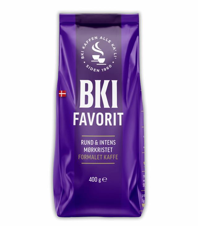 BKI FAVORIT formalet kaffe