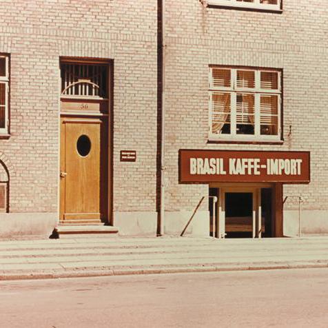 Den oprindelige Brasil Kaffe Import købmandsbutik kendt som BKI